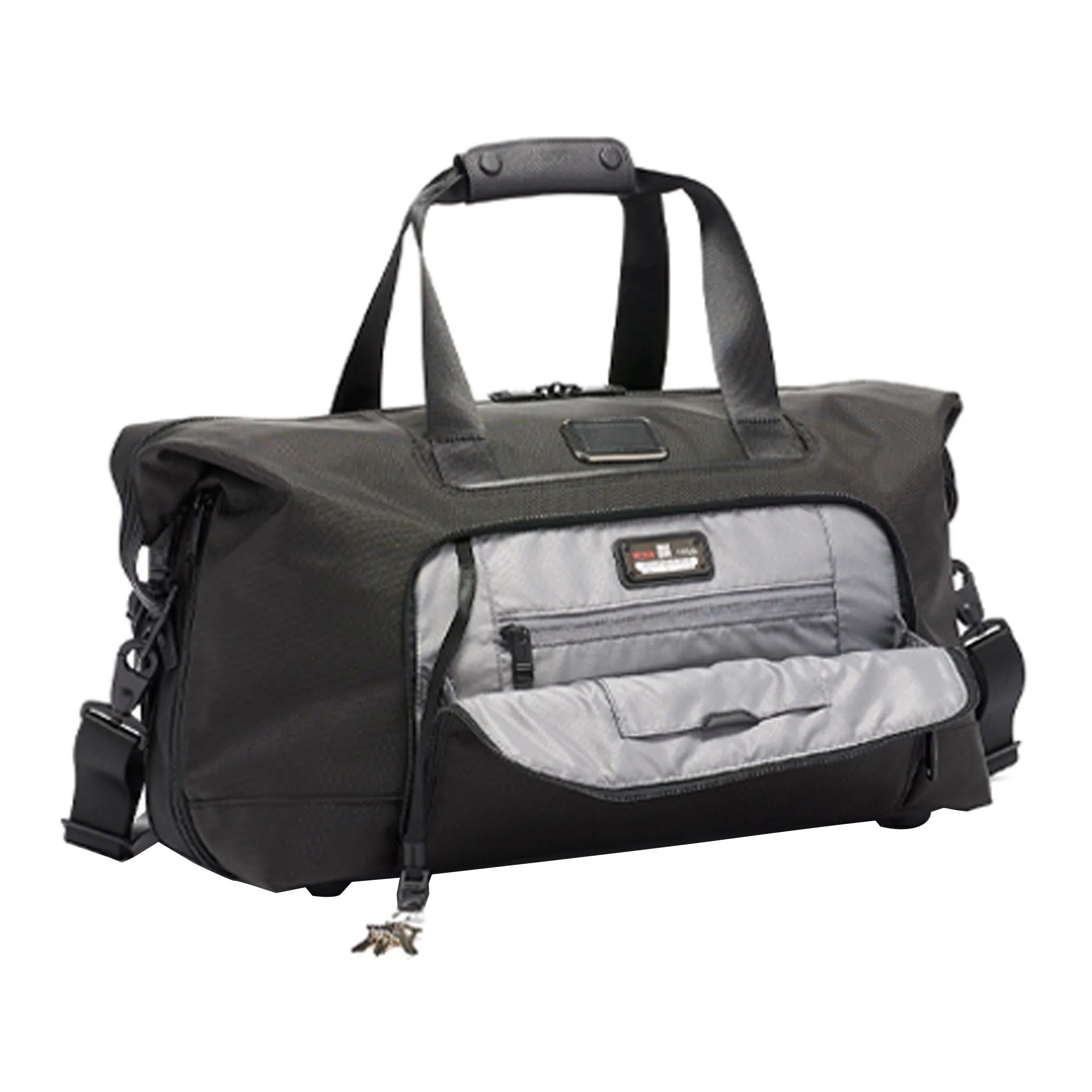 Custom Tumi Alpha Double Expansion Travel Satchel